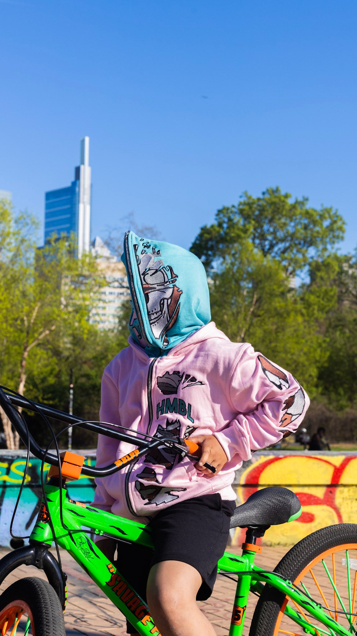 Pink Friday 2.0 double hood full zip
