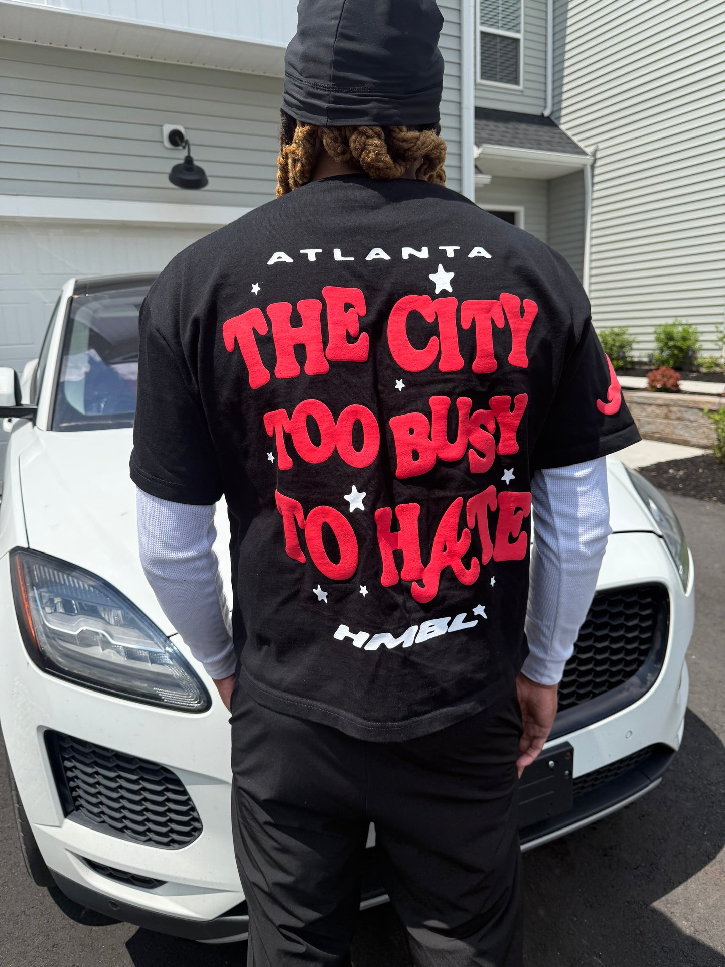 Black and red Georgia Peach Shirts