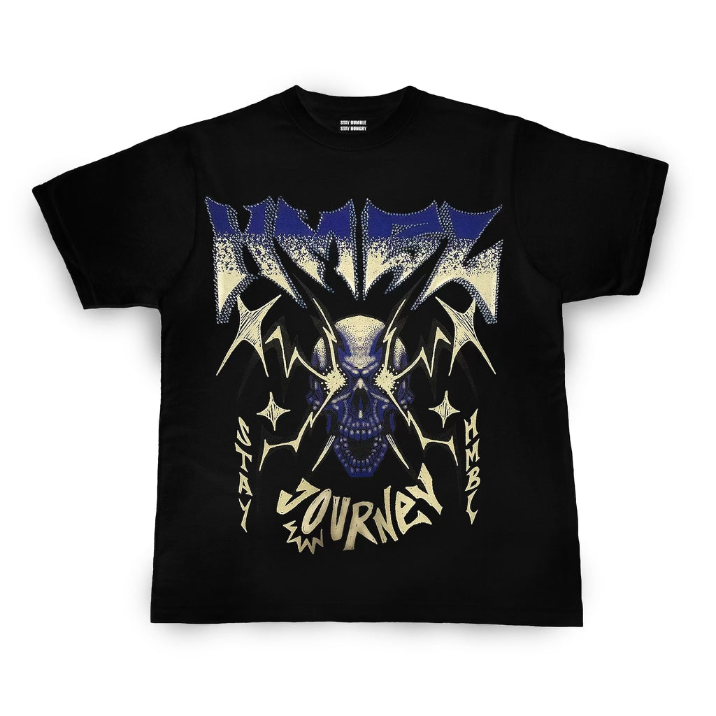 Hmbl blue journey world tour tee