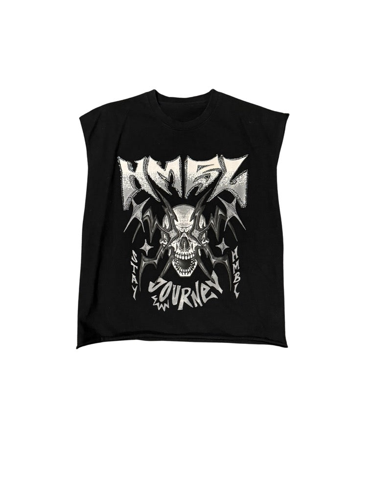 Cutoff hmbl journey cropped shirt