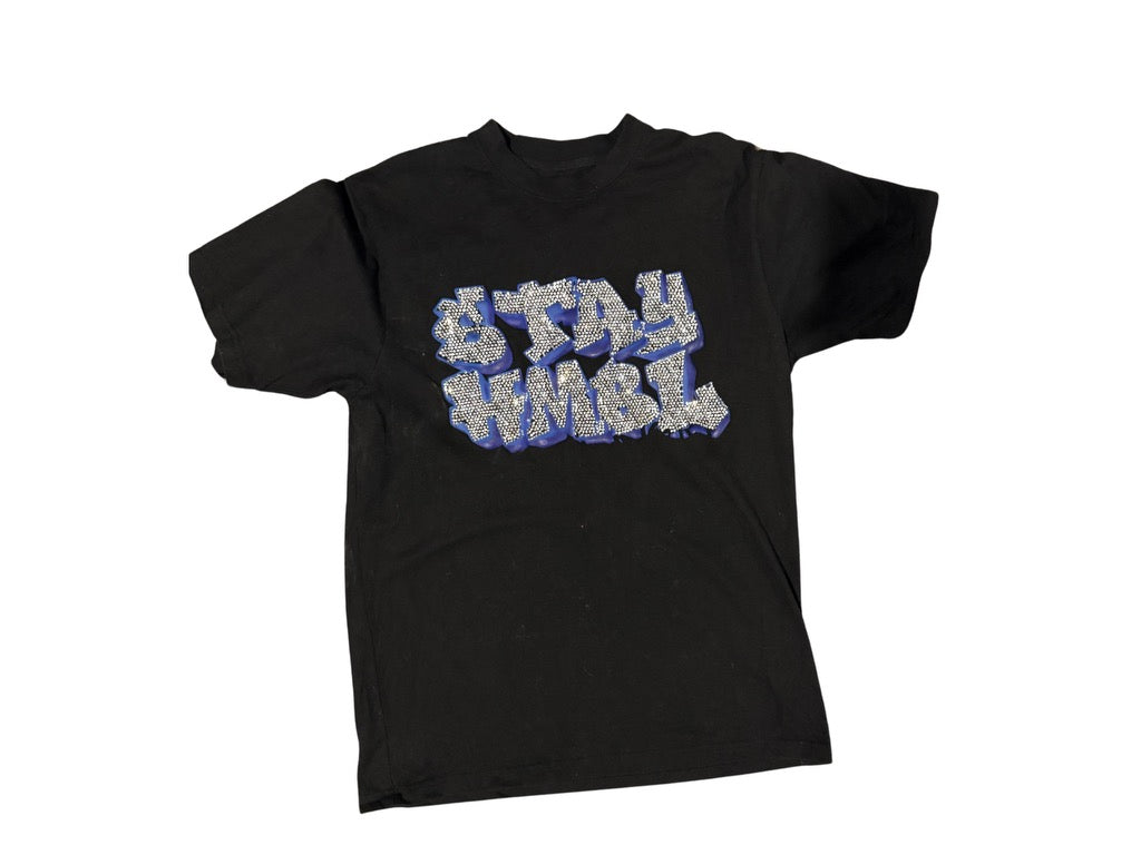 Rhinestone stay hmbl tee