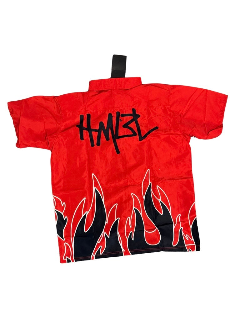 Red flames shirt