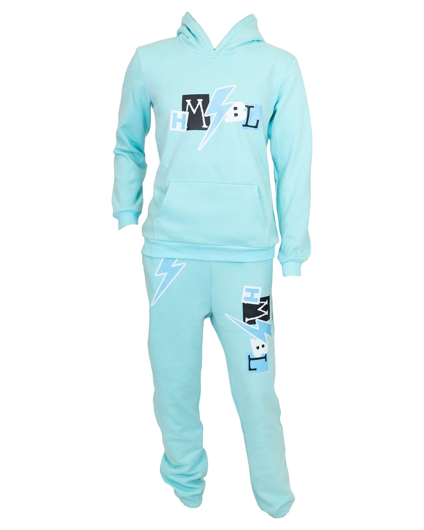 Pants only Baby Blue Lightning pants only