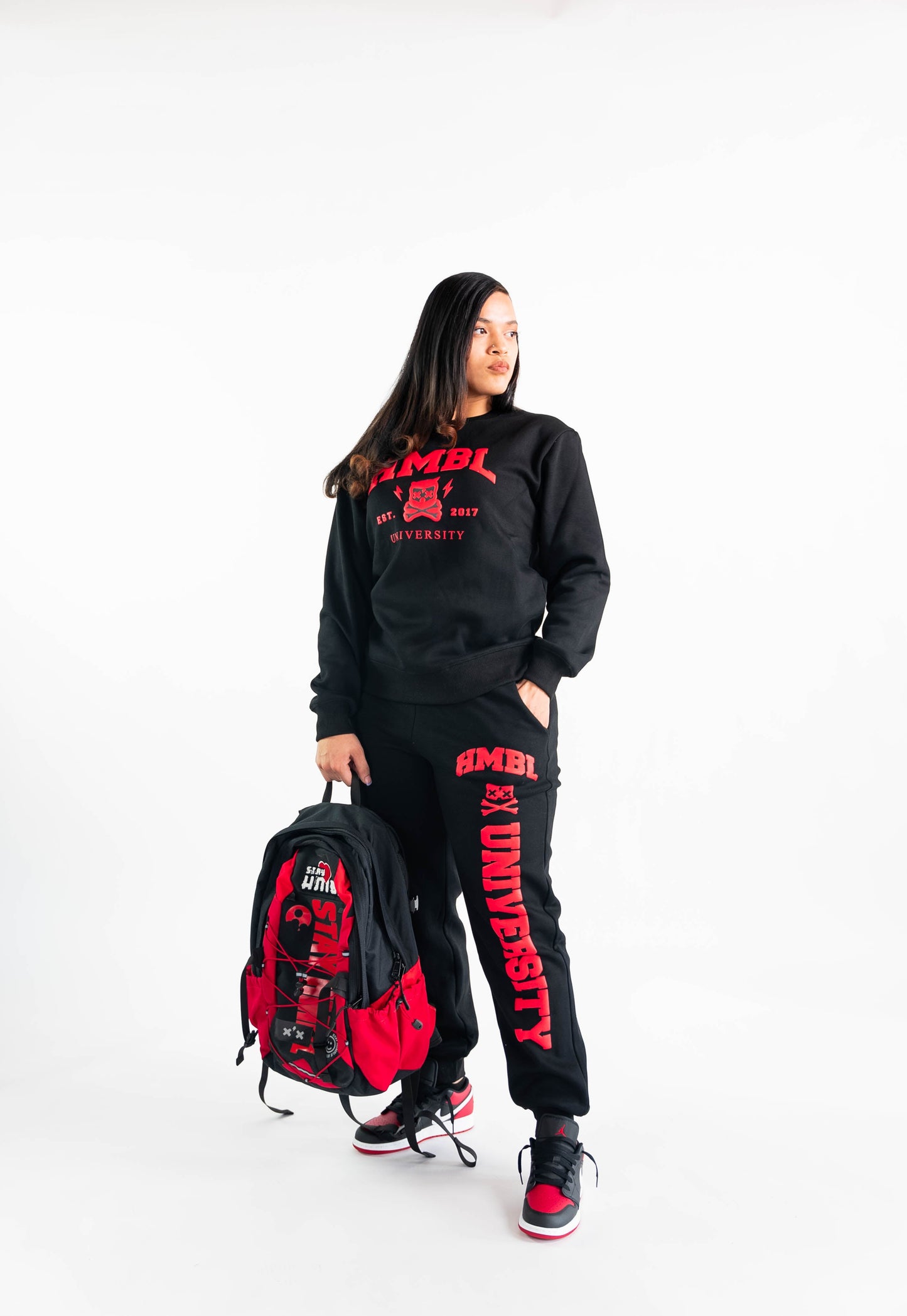 Pants only Red ranger HMBL university pants only