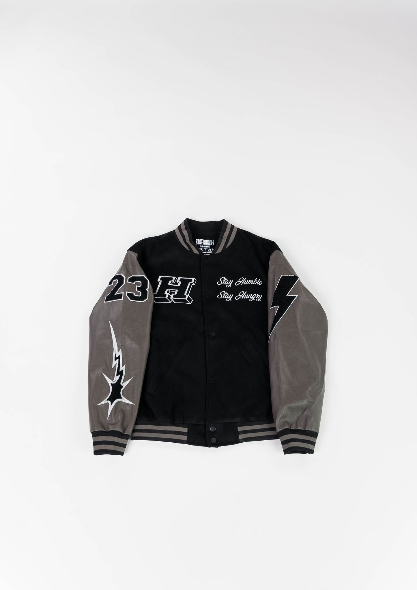 Blackout varsity jacket