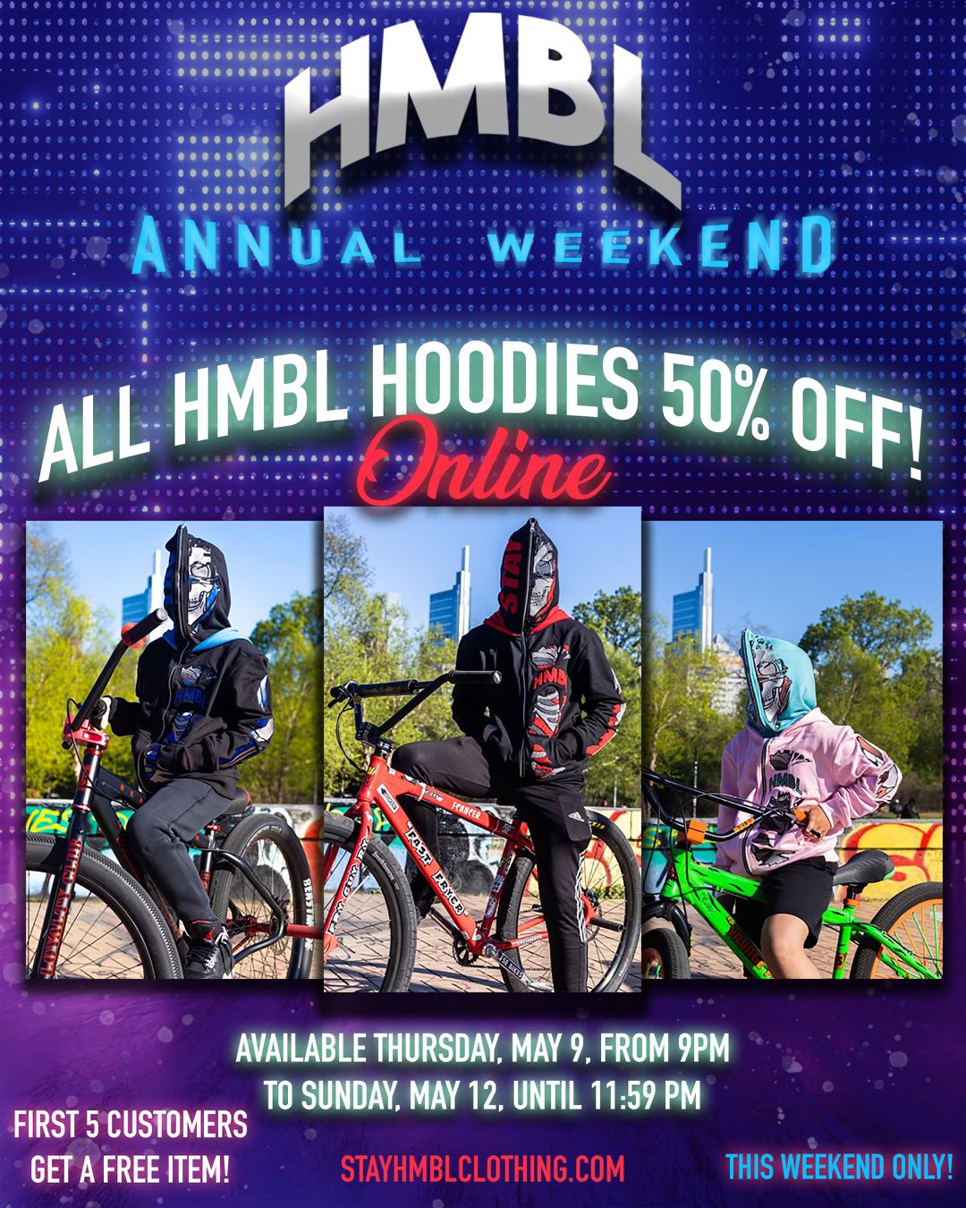 HMBL Annual Weekend Sale
