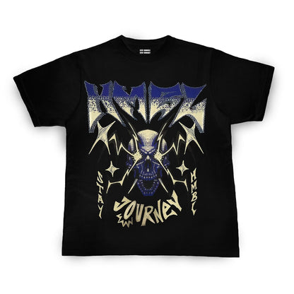 Hmbl blue journey world tour tee