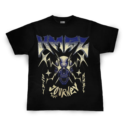 Hmbl blue journey world tour tee