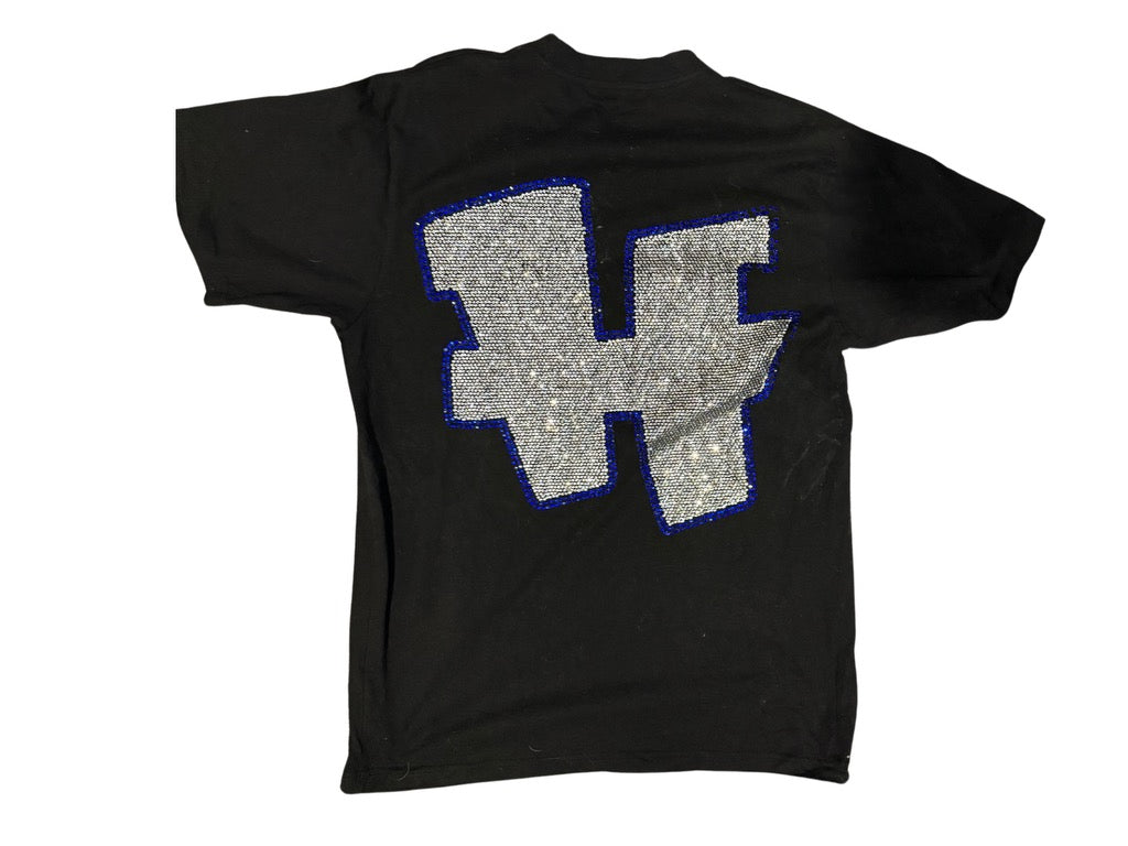 Rhinestone stay hmbl tee