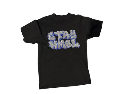 Rhinestone stay hmbl tee