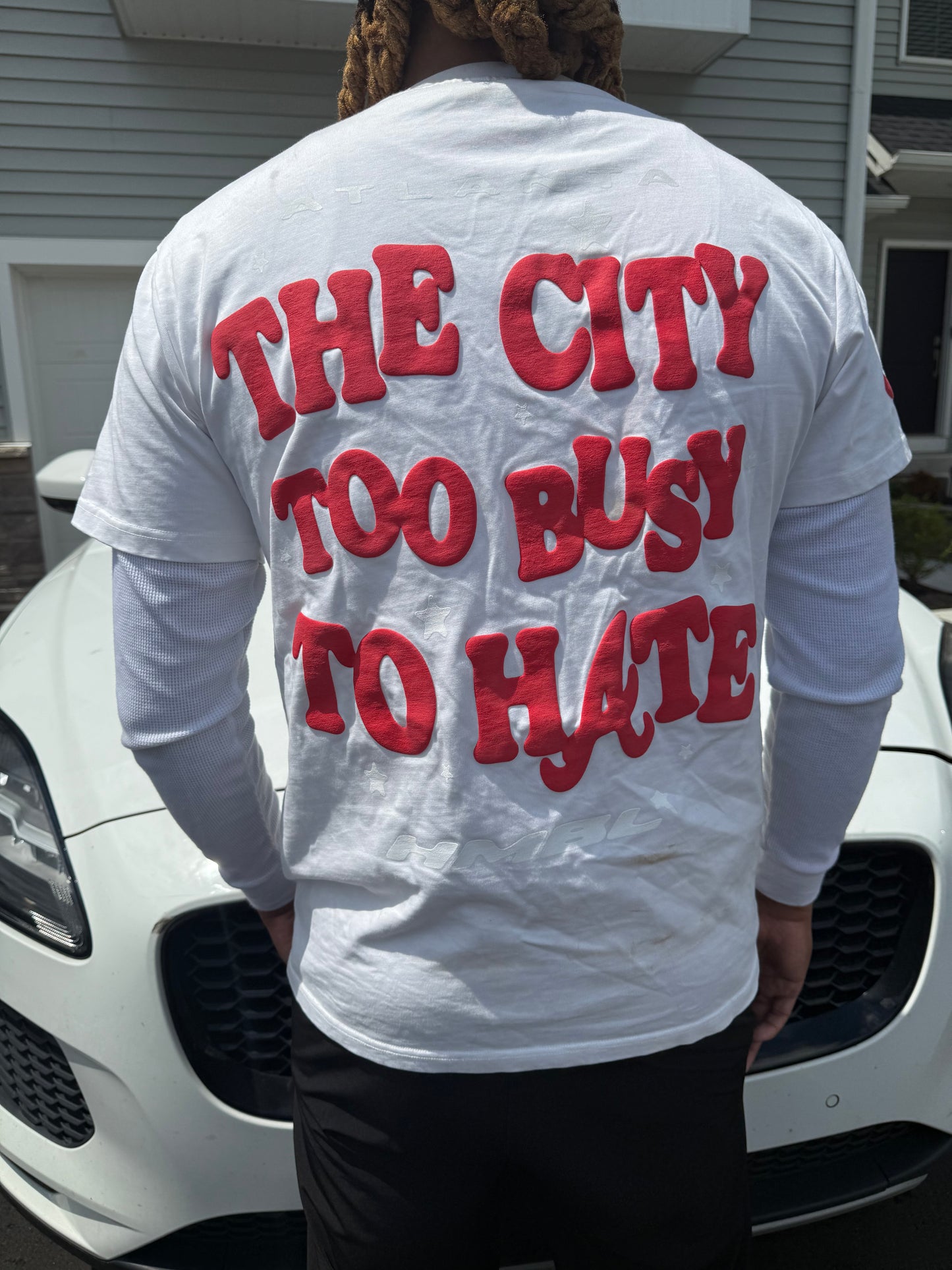 White & Red Georgia Peach Shirts