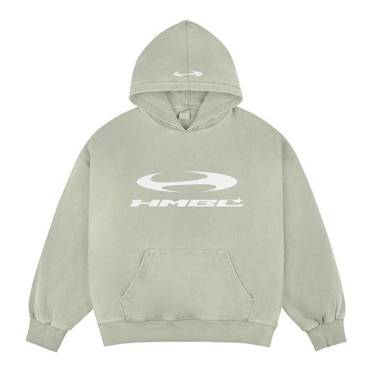 HMBL Tan Comfy Reflective Hoodie