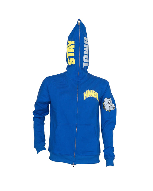 Bulldog blue full zip