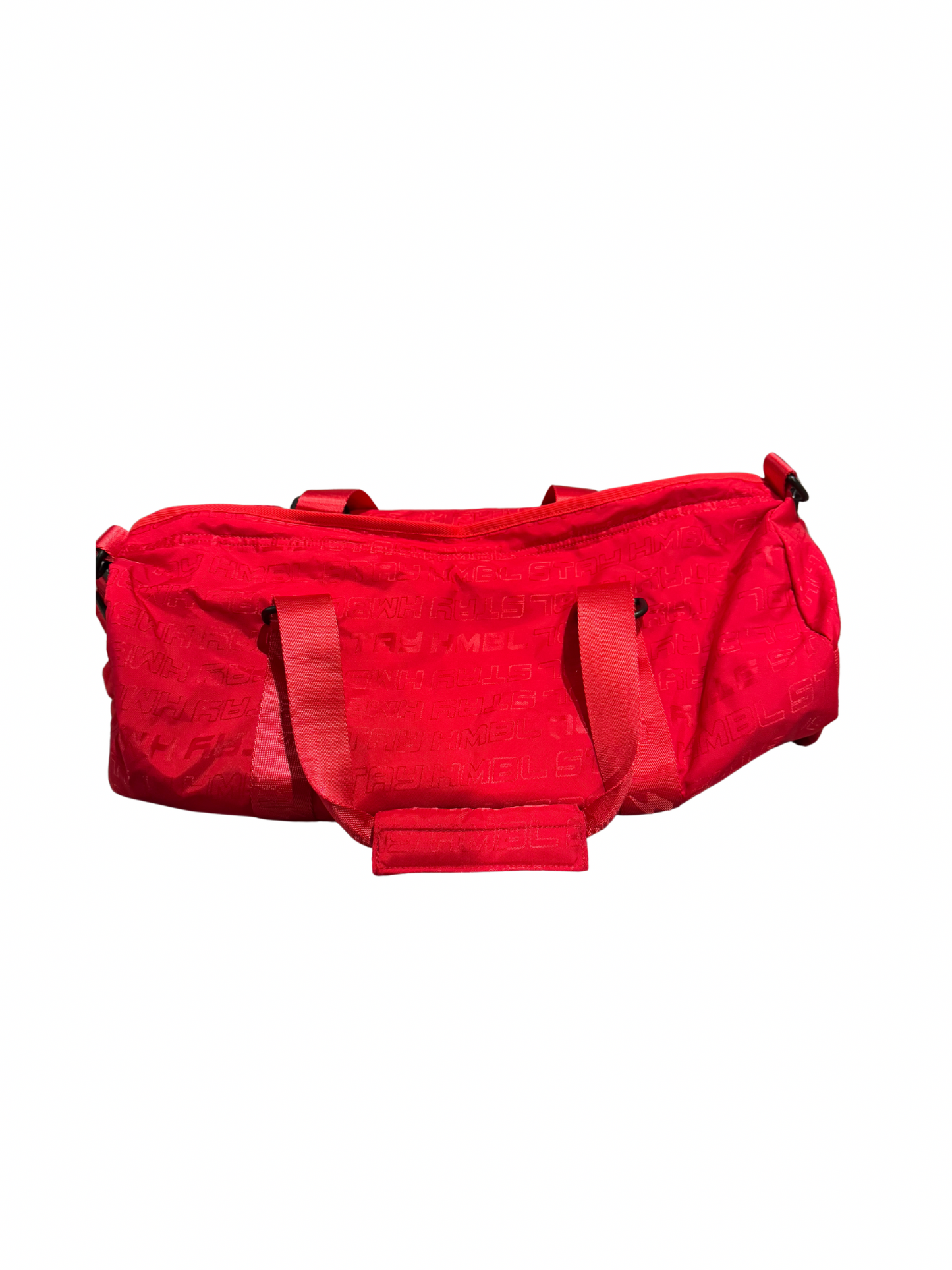 HMBL Red Duffle Bag