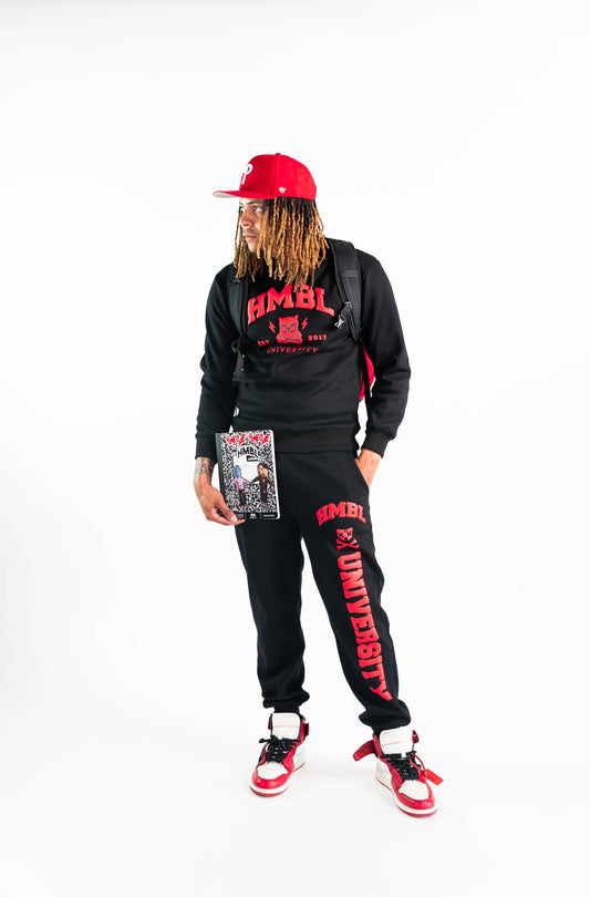 Pants only Red ranger HMBL university pants only